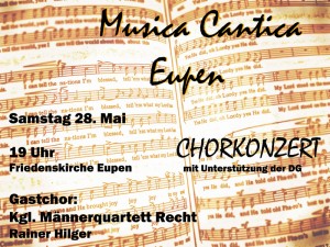 Plakat Konzert 28. Mai 2011